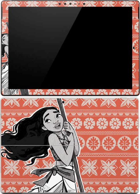 Disney Moana Character Tropical Print Art Surface Pro 4 Skin